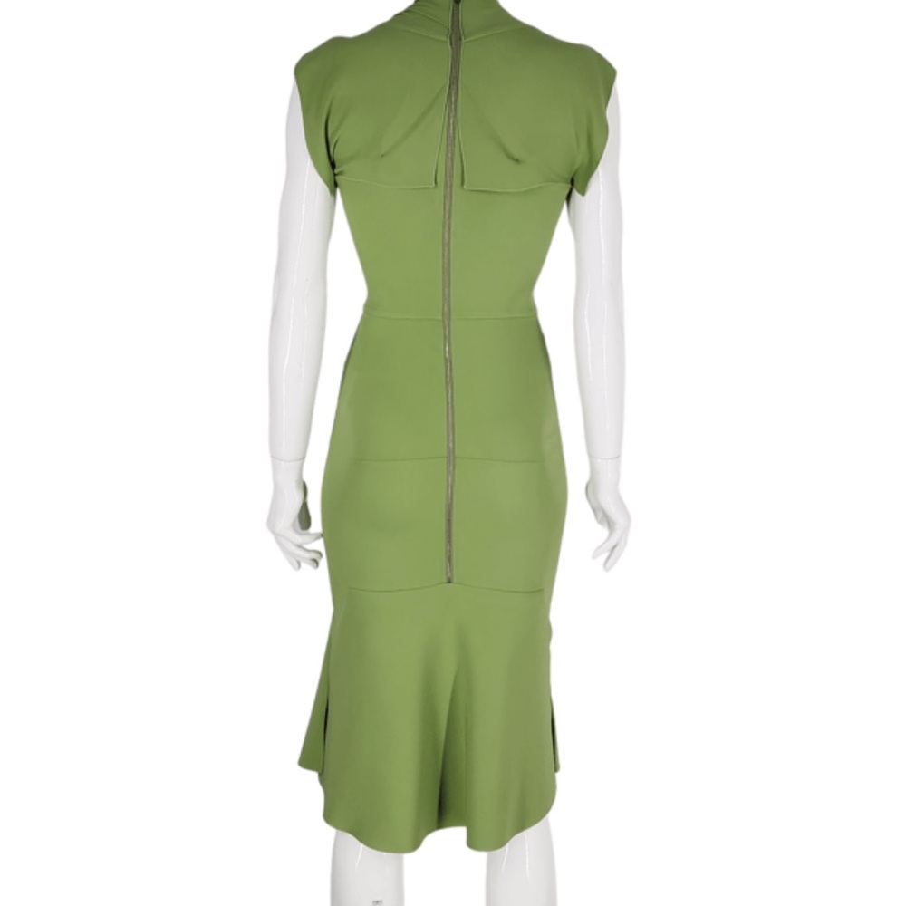 Roland Mouret Green Viscose Mid Length Dress, size 6 - Picture 10 of 10